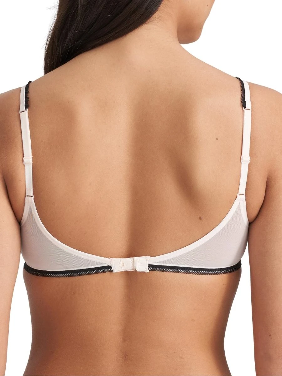 MARIE JO Noorah Half Padded Balcony Bra - Black/Blush 3 MARIE JO Noorah Half Padded Balcony Bra - Black/Blush - Image 3