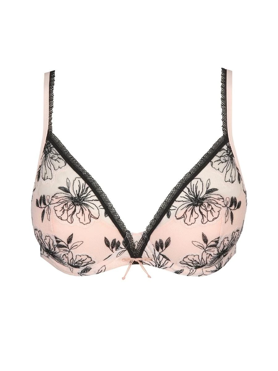 MARIE JO Noorah Half Padded Balcony Bra - Black/Blush 6 MARIE JO Noorah Half Padded Balcony Bra - Black/Blush - Image 6