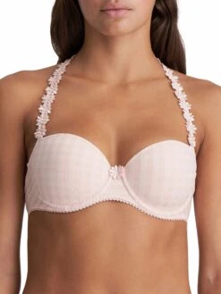MARIE JO Avero Padded Balcony Bra - Pearly Pink -Outlet Soft Curve Bra Store braforme mariejo avero 0100419 pep f1