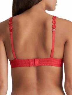 MARIE JO Avero Padded Balcony Bra - Scarlet -Outlet Soft Curve Bra Store braforme mariejo avero 0100419 sca b