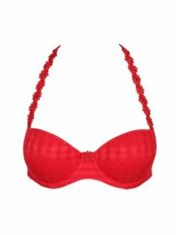 MARIE JO Avero Padded Balcony Bra - Scarlet -Outlet Soft Curve Bra Store braforme mariejo avero 0100419 sca c
