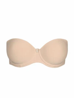 MARIE JO Tom Padded Strapless Bra - Caffé Latte -Outlet Soft Curve Bra Store braforme mariejo tom 0120828 cal c3