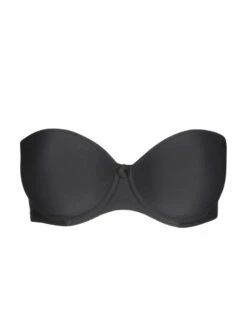 MARIE JO Tom Padded Strapless Bra - Charcoal -Outlet Soft Curve Bra Store braforme mariejo tom 0120828 chb c2