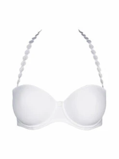 MARIE JO Tom Padded Strapless Bra - White -Outlet Soft Curve Bra Store braforme mariejo tom 0120828 wit c1