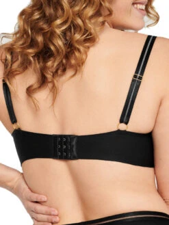 Naturana The Monday T-Shirt Bra - Black -Outlet Soft Curve Bra Store braforme naturana bra the monday 7658 400 black b