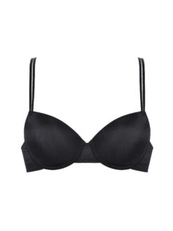 Naturana The Monday T-Shirt Bra - Black -Outlet Soft Curve Bra Store braforme naturana bra the monday 7658 400 black p