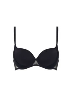 Passionata Prisca Covering T-Shirt Bra - Black 7 Passionata Prisca Covering T-Shirt Bra - Black -Outlet Soft Curve Bra Store braforme passionata bra lingerie 011 black p42l90 p