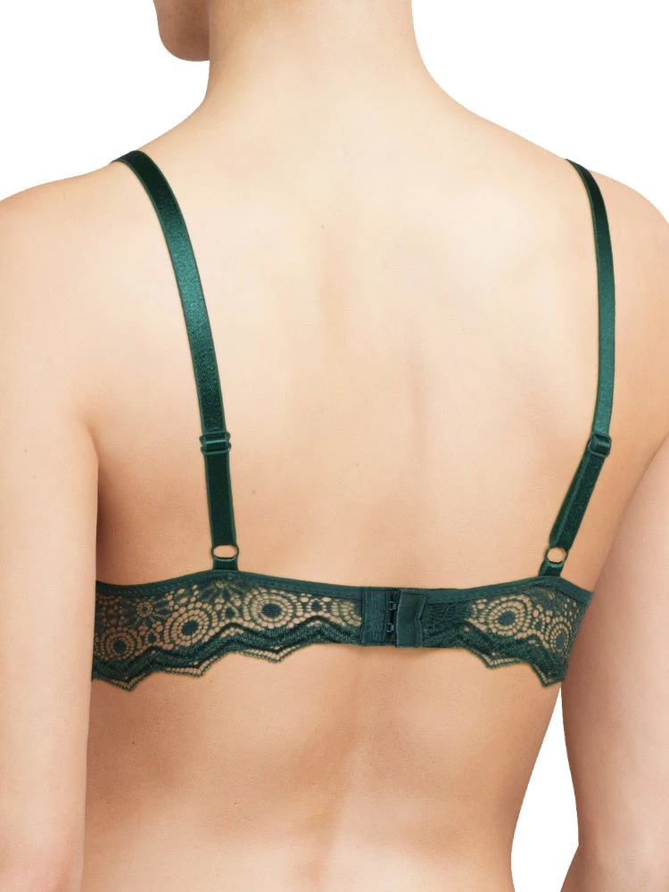 Passionata Georgia Half Cup Bra - Sequioa Green 2 Passionata Georgia Half Cup Bra - Sequioa Green - Image 2