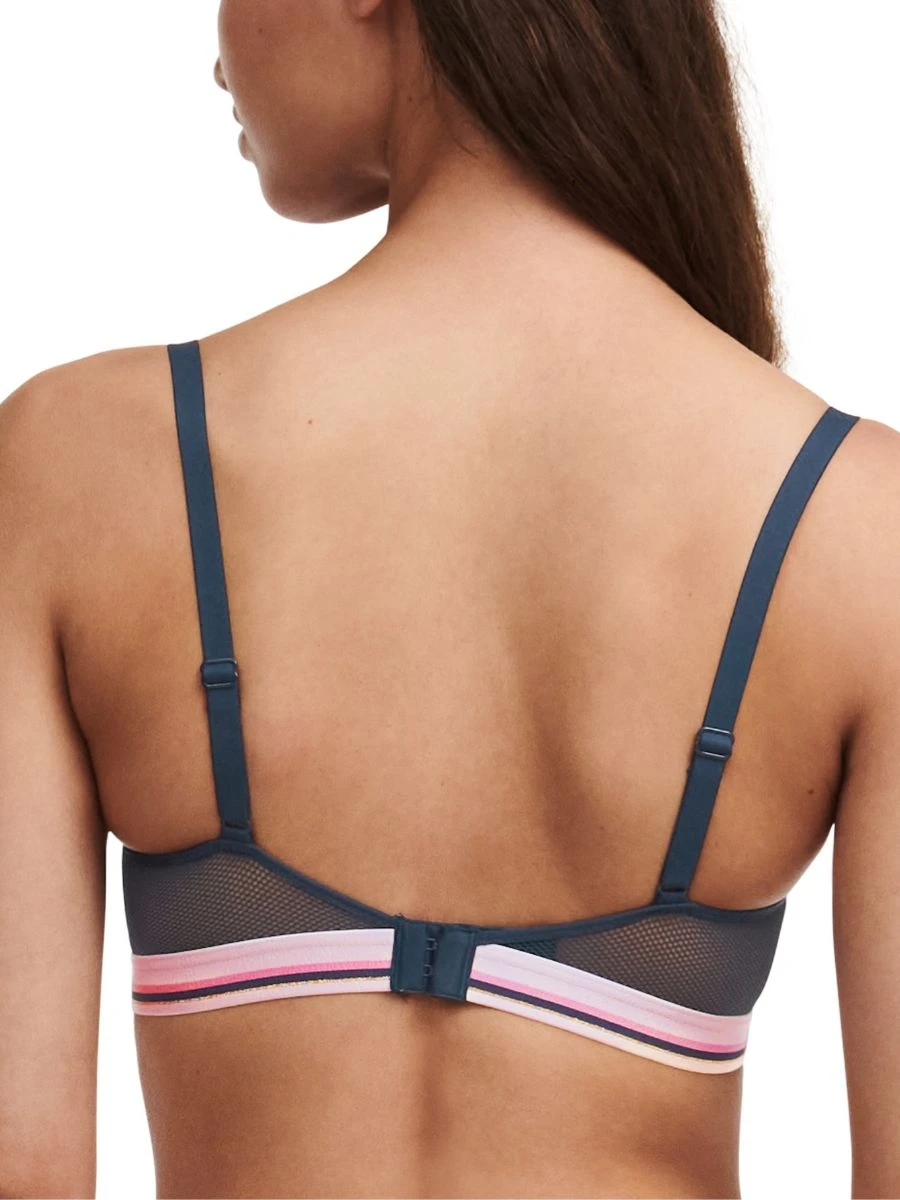 Passionata Paola Half Cup Bra - Intense Blue 3 Passionata Paola Half Cup Bra - Intense Blue - Image 3