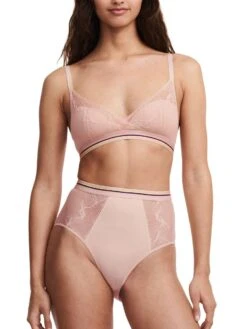 Passionata Paola Wirefree T-Shirt Bra - Dusky Pink -Outlet Soft Curve Bra Store braforme passionata lingerie paola p41l50 0rg full