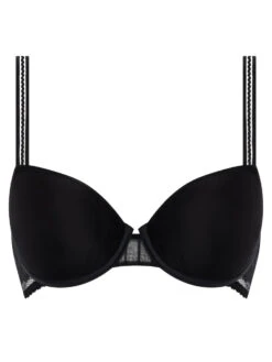 Passionata Maddie Half Cup Memory Bra - Black -Outlet Soft Curve Bra Store braforme passionata p47h90 011 c