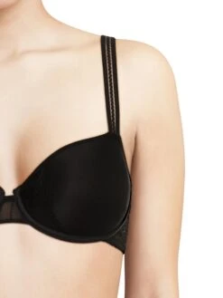 Passionata Maddie Half Cup Memory Bra - Black -Outlet Soft Curve Bra Store braforme passionata p47h90 011 cl