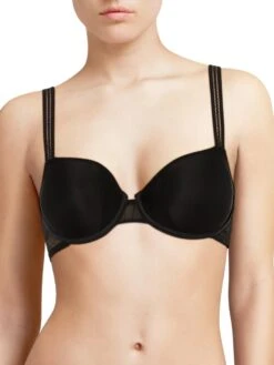 Passionata Maddie Half Cup Memory Bra - Black