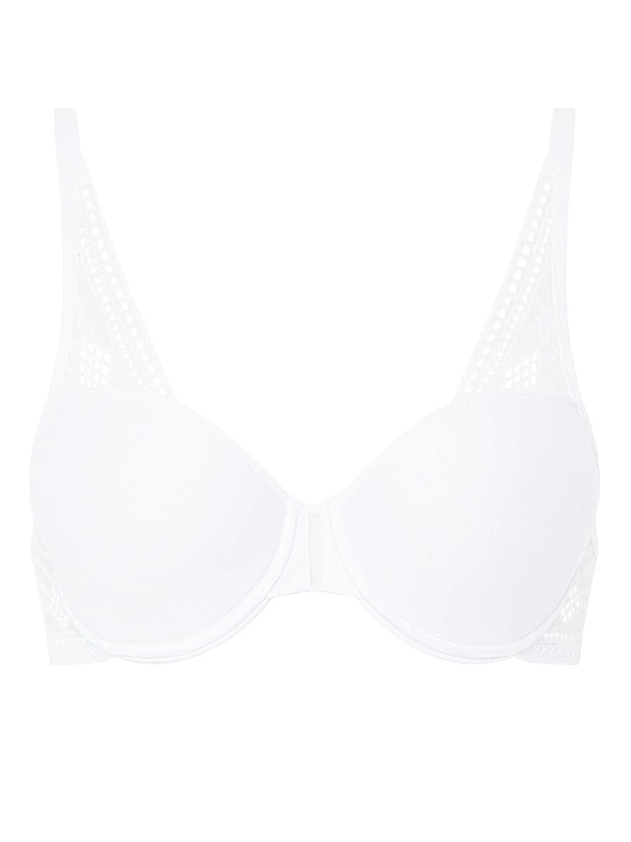Passionata Ondine Half Cup Memory Bra - White 4 Passionata Ondine Half Cup Memory Bra - White - Image 4