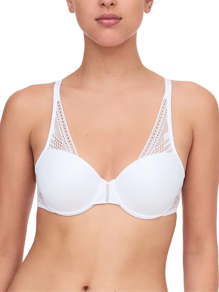 Passionata Ondine Half Cup Memory Bra - White 1 Passionata Ondine Half Cup Memory Bra - White