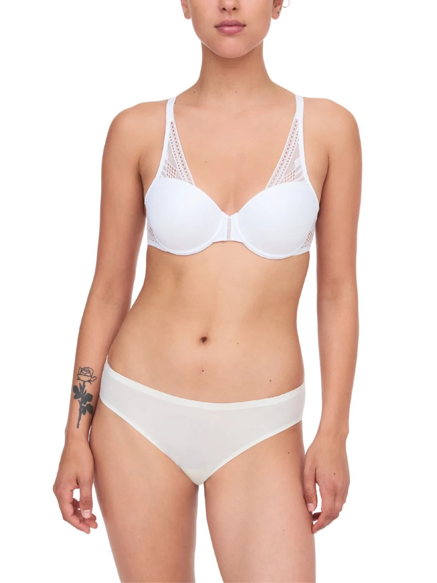 Passionata Ondine Half Cup Memory Bra - White 2 Passionata Ondine Half Cup Memory Bra - White - Image 2