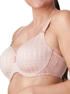 PRIMADONNA Madison Padded Heartshape Bra - Powder Rose -Outlet Soft Curve Bra Store braforme prima donna madison bra 0262120 0262121 pwd powder rose s