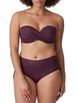PRIMADONNA Dalyan Strapless Bikini Top - Wine 14 PRIMADONNA Dalyan Strapless Bikini Top - Wine -Outlet Soft Curve Bra Store braforme primadonna dalyan swimwear 4009817 wine wne full