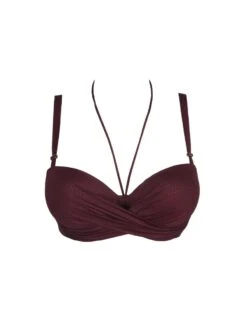 PRIMADONNA Dalyan Strapless Bikini Top - Wine 21 PRIMADONNA Dalyan Strapless Bikini Top - Wine -Outlet Soft Curve Bra Store braforme primadonna dalyan swimwear 4009817 wine wne p