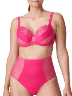 PRIMADONNA Disah Tulip Seam Balcony Bra - Electric Pink -Outlet Soft Curve Bra Store braforme primadonna disah 0163424 elp fl