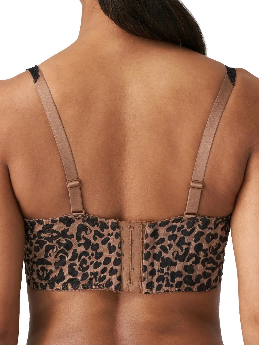 PRIMADONNA Madison Plunge Longline Bra - Bronze 2 PRIMADONNA Madison Plunge Longline Bra - Bronze - Image 2