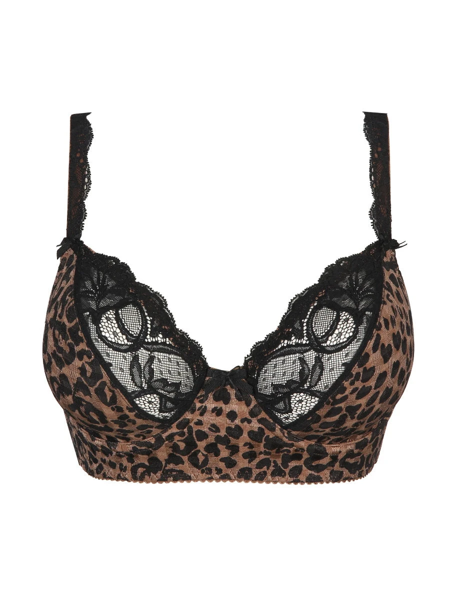 PRIMADONNA Madison Plunge Longline Bra - Bronze 5 PRIMADONNA Madison Plunge Longline Bra - Bronze - Image 5