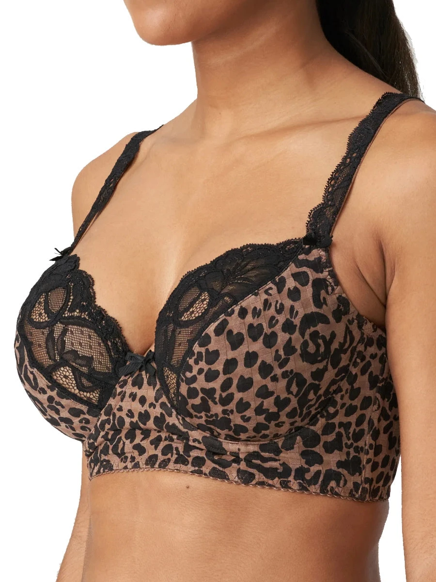 PRIMADONNA Madison Plunge Longline Bra - Bronze 3 PRIMADONNA Madison Plunge Longline Bra - Bronze - Image 3