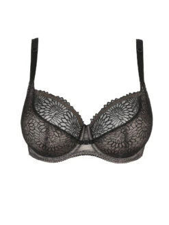 PRIMADONNA Sophora Balcony Bra - Black -Outlet Soft Curve Bra Store braforme primadonna lingerie sophora tulip seam balcony bra 0163184 0163185 black p