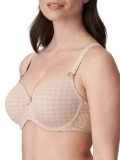 PRIMADONNA Madison Padded Heartshape Bra - Caffé Latte -Outlet Soft Curve Bra Store braforme primadonna madison 0262121 cal side