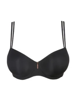 East End Padded Balcony Bra - Charcoal -Outlet Soft Curve Bra Store braforme primadonna twisteastend 0241932 chb c