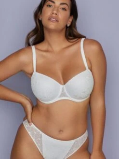 Epirus Padded Balcony Bra - White -Outlet Soft Curve Bra Store braforme primadonnatwist epirus 0241972 wit ls1