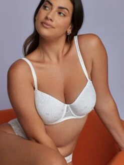 Epirus Padded Balcony Bra - White -Outlet Soft Curve Bra Store braforme primadonnatwist epirus 0241972 wit ls2