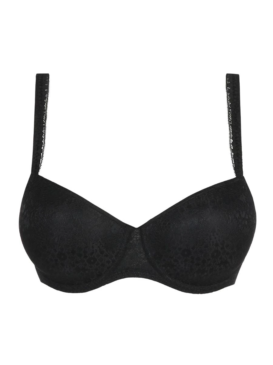 Epirus Padded Balcony Bra - Black 4 Epirus Padded Balcony Bra - Black - Image 4