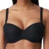 Epirus Padded Balcony Bra - Black