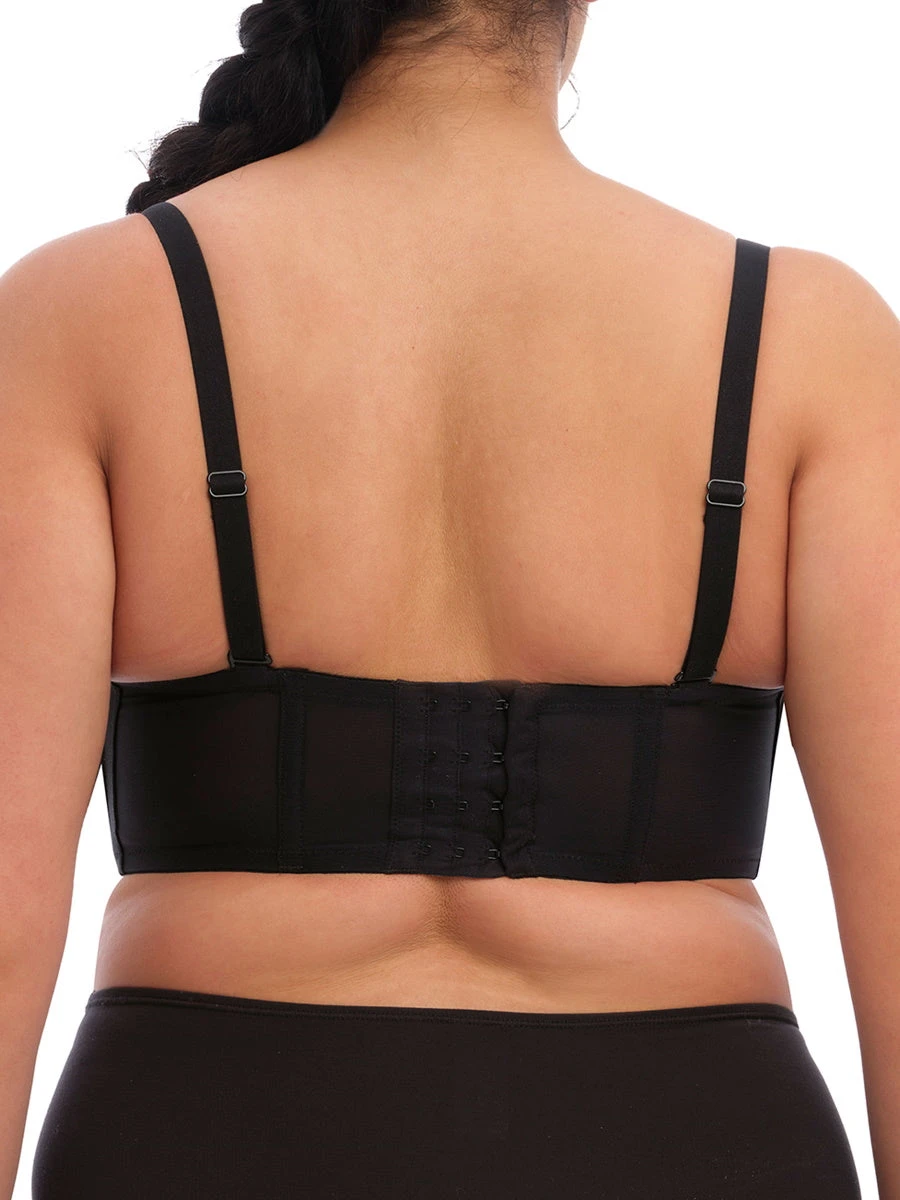 ELOMI Smooth Moulded Strapless Bra - Black 5 ELOMI Smooth Moulded Strapless Bra - Black - Image 5
