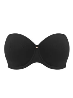 ELOMI Smooth Moulded Strapless Bra - Black 13 ELOMI Smooth Moulded Strapless Bra - Black -Outlet Soft Curve Bra Store braforme smooth el4300 uw moulded strapless bra blk black p