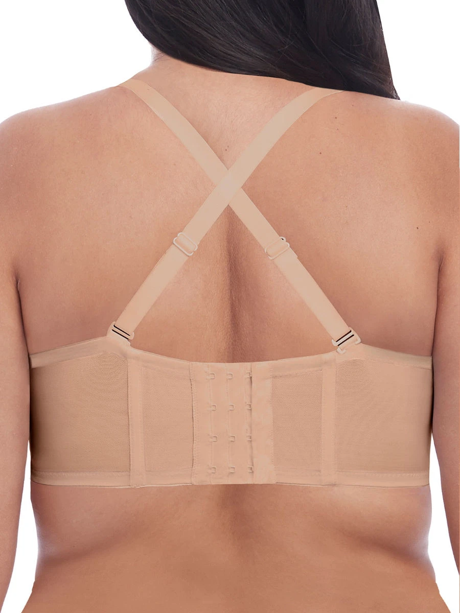 ELOMI Smooth Moulded Strapless Bra - Sahara 4 ELOMI Smooth Moulded Strapless Bra - Sahara - Image 4