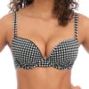 FREYA Check In Bikini Top - Monochrome