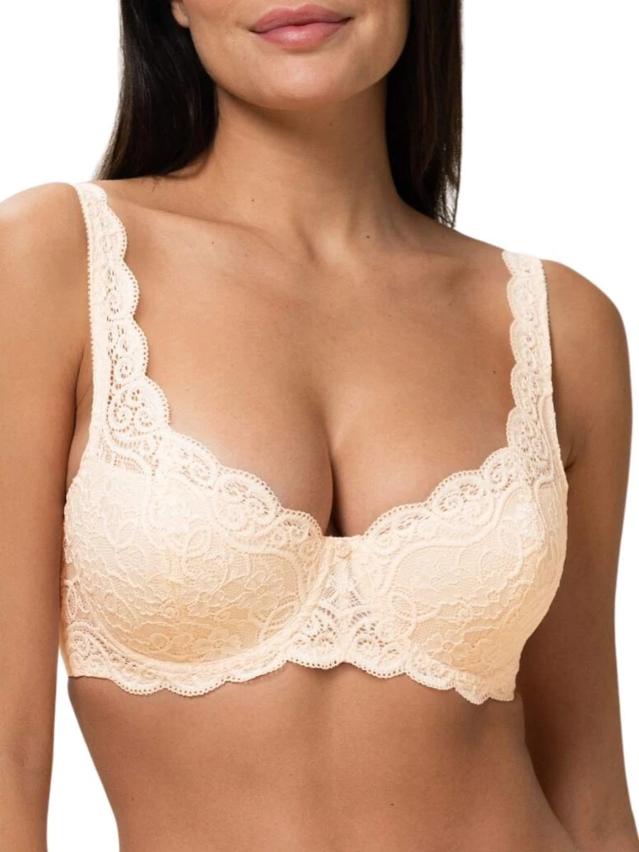 Triumph Amourette 300 WHP Half Cup Bra - Orange Highlight 1 Triumph Amourette 300 WHP Half Cup Bra - Orange Highlight