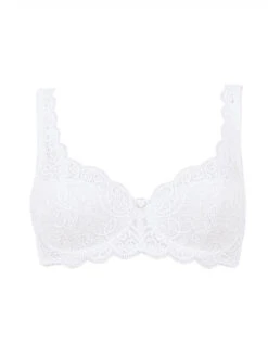 Triumph Amourette 300 WHP Half Cup Bra - White -Outlet Soft Curve Bra Store braforme triumph amourette 300 whp bra 10166798 0003 p