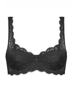 Triumph Amourette 300 WHP Half Cup Bra - Black -Outlet Soft Curve Bra Store braforme triumph amourette 300 whp bra 10166798 0004 p