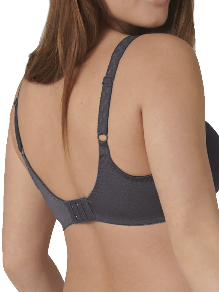 Triumph Ladyform Soft Minimiser Bra - Faded Denim 2 Triumph Ladyform Soft Minimiser Bra - Faded Denim - Image 2