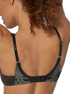 Triumph Lily Florale WP Bra - Black -Outlet Soft Curve Bra Store braforme triumph lily florale wp padded bra 0004 black b