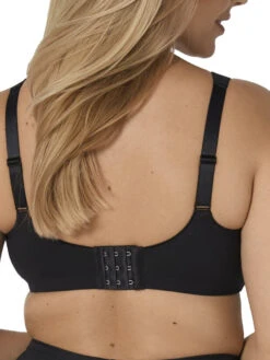 Triumph Modern Soft + Cotton Padded T-Shirt Bra - Black 4 Triumph Modern Soft + Cotton Padded T-Shirt Bra - Black -Outlet Soft Curve Bra Store braforme triumph modern soft 2b cotton wp bra 0004 black b