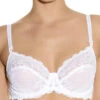Wacoal Embrace Lace Underwire Bra - Delicious White