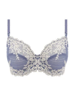 Wacoal Embrace Lace Underwire Bra - Wild Wind/Egret -Outlet Soft Curve Bra Store braforme wa065191 976 wacoal lingerie embrace lace blue underwired bra p