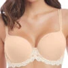 Wacoal Embrace Lace Contour Bra - Naturally Nude/Ivory