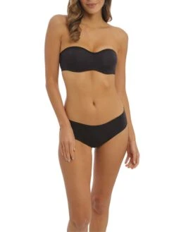 Wacoal Accord Strapless Bra - Black -Outlet Soft Curve Bra Store braforme wacoal accord we600415 blk fl1