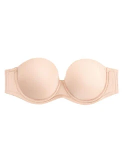 Wacoal Red Carpet Strapless Bra - Nude -Outlet Soft Curve Bra Store braforme wacoal lingerie bra wa854119 nue cut