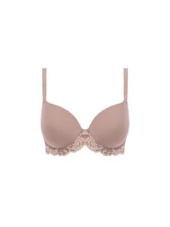 Wacoal Instant Icon Contour Underwired Bra - Café Au Lait -Outlet Soft Curve Bra Store braforme wacoal lingerie instant icon bra wa853322 286 p